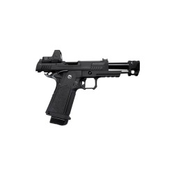 Arcturus Vanguard 4.3" OR Hi-Capa GBB Pistol with Compensator & ARS-1 Optic - Black