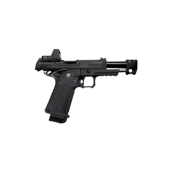 Arcturus Vanguard 4.3" OR Hi-Capa GBB Pistol with Compensator & ARS-1 Optic - Black