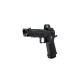 Arcturus Vanguard 4.3" OR Hi-Capa GBB Pistol with Compensator & ARS-1 Optic - Black