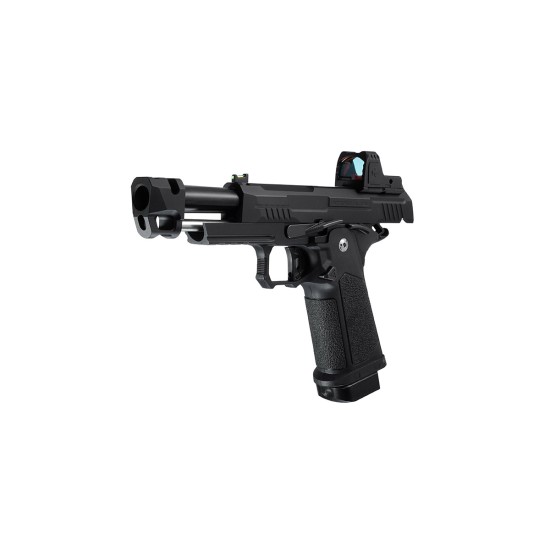 Arcturus Vanguard 4.3" OR Hi-Capa GBB Pistol with Compensator & ARS-1 Optic - Black