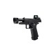Arcturus Vanguard 4.3" OR Hi-Capa GBB Pistol with Compensator & ARS-1 Optic - Black