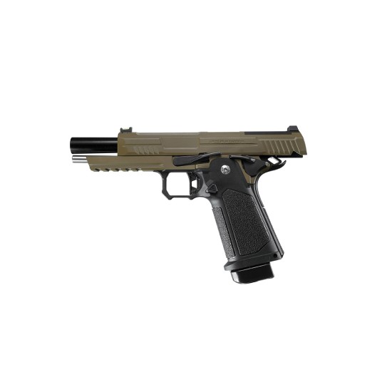 Arcturus Vanguard 5" Hi-Capa Gas Blowback Pistol with Optics Ready Slide - Two Tone