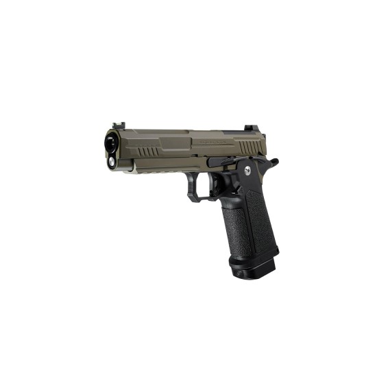 Arcturus Vanguard 5" Hi-Capa Gas Blowback Pistol with Optics Ready Slide - Two Tone