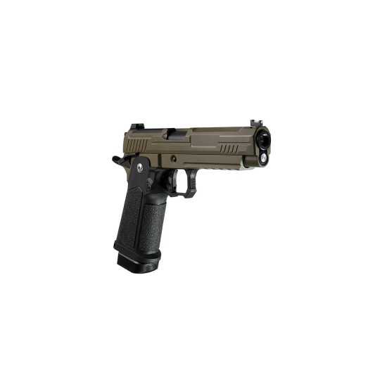 Arcturus Vanguard 5" Hi-Capa Gas Blowback Pistol with Optics Ready Slide - Two Tone