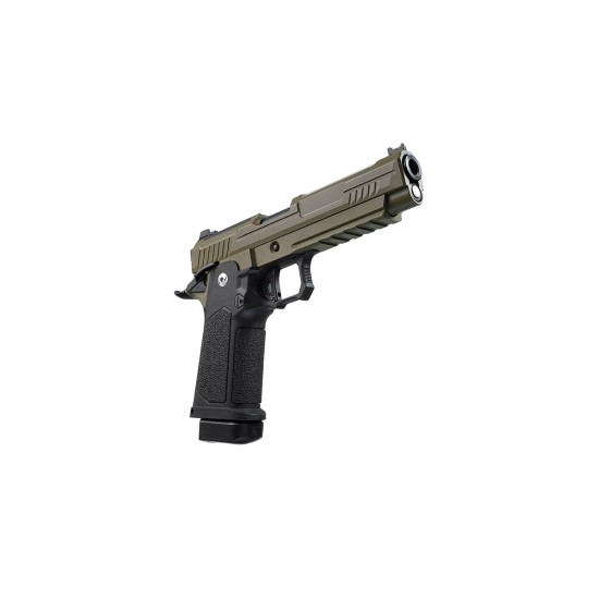 Arcturus Vanguard 5" Hi-Capa Gas Blowback Pistol with Optics Ready Slide - Two Tone