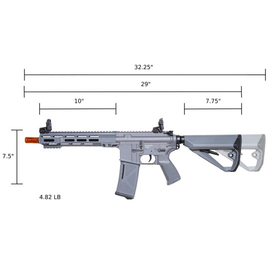 Arcturus LWT MK-I CQB 10" SPORT AEG SE® - Grey