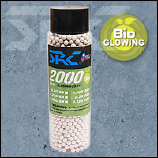 SRC 0.28G BIO-GLOWING TRACER BBS 2000RD - BOTTLE