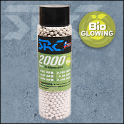 SRC 0.30G GLOWING TRACER BIO BBS - 2000RD BOTTLE