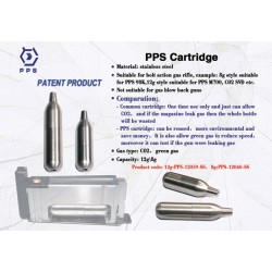 PPS REFILLABLE CARTRIDGE FOR PPS KAR 98 RIFLE MAGAZINE ( 8G )