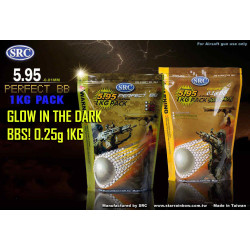 SRC 0.25G GLOWING PERFECT BB 1KG BAG