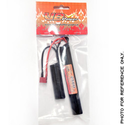 VB Power 11.1V Li-Ion 2500mAh 20A Battery - 2+1 Nunchuck