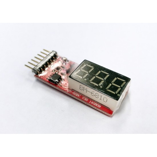 VB Power Li-Po Voltage Meter for 1 to 6 Cells Li-Po Batteries