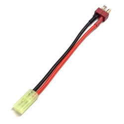 VB Power - Female Mini Tamiya to Male Deans (T-Plug) Adapter