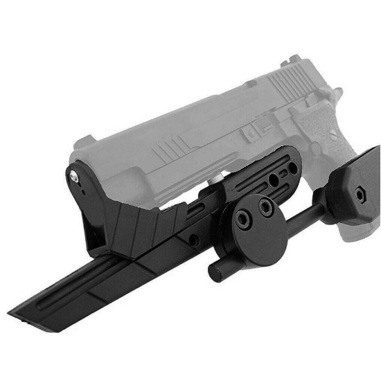 IPSC / USPSA CR Style Open Division Right Handed Holster - Black