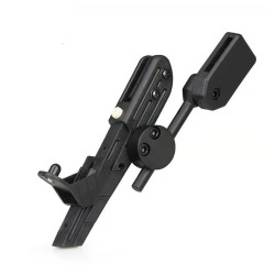 IPSC / USPSA CR Style Open Division Right Handed Holster - Black