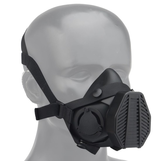 WoSport Special Tactical Respirator STR Mask - Black