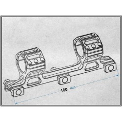 Goossele "Big Bertha" LPVO Tall Scope Mount 