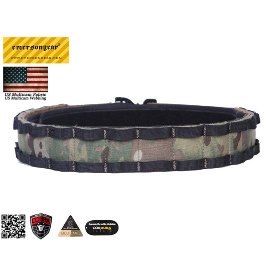 EmersonGear Ronin Style 2-inch Combat Belt with COBRA Buckle - US Multicam, Small
