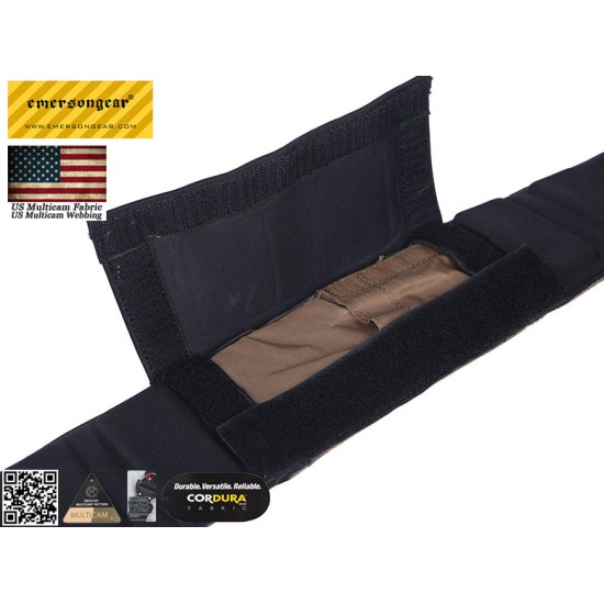 EmersonGear Cry-Style Molle Battle Belt with COBRA Buckle - Black, Medium
