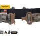 EmersonGear Cry-Style Molle Battle Belt with COBRA Buckle - Black, Medium