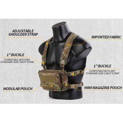 EmersonGear HS D3CR Style Micro Chest Rig - Black