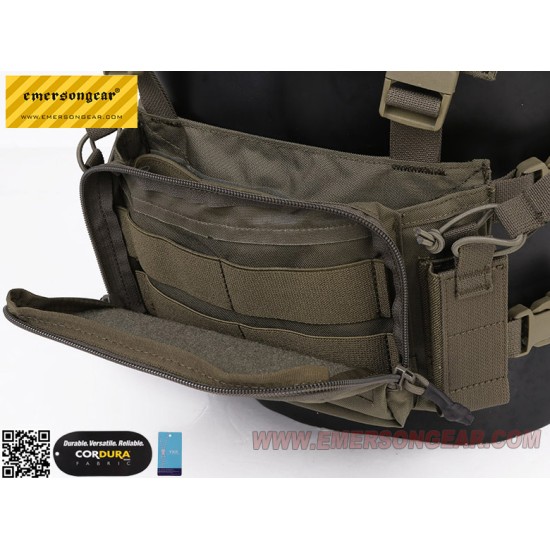EmersonGear HS D3CR Style Micro Chest Rig - Ranger Green