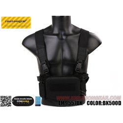 EmersonGear HS D3CR Style Micro Chest Rig - Black