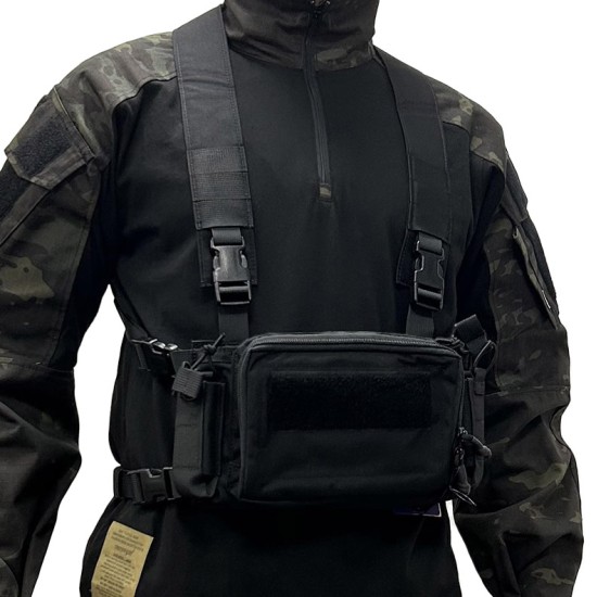 EmersonGear HS D3CR Style Micro Chest Rig - Black