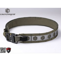 EmersonGear FC-Style "Bison" Combat Belt with COBRA Buckle - Ranger Green, X-Large