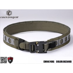 EmersonGear FC-Style "Bison" Combat Belt with COBRA Buckle - Ranger Green, X-Large