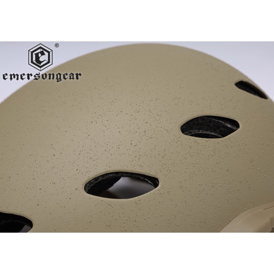 EmersonGear Fast SF Super High Cut Tactical BUMP Helmet - Ranger Green, S-M