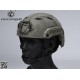 EmersonGear Fast SF Super High Cut Tactical BUMP Helmet - Ranger Green, S-M