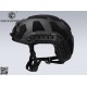 EmersonGear Fast SF Super High Cut Tactical Ballistic-Style Helmet - Black, S-M