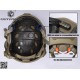 EmersonGear Fast SF Super High Cut Tactical Ballistic-Style Helmet - Black, S-M