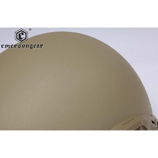 EmersonGear Fast SF Super High Cut Tactical Ballistic-Style Helmet - Black, S-M