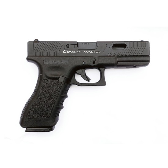 E&C Glock 17 EC-1104 Gas Blowback Pistol - BK