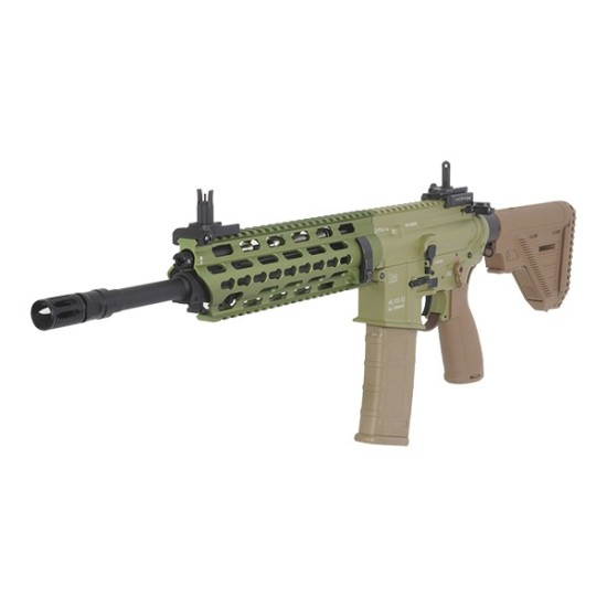 E&C G95 TFB German HK416 A8 AEG Rifle w/ Kestrel V2 ETU - Green