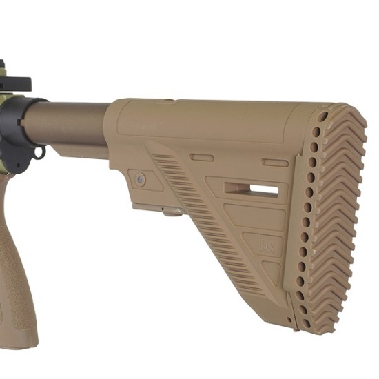 E&C G95 TFB German HK416 A8 AEG Rifle w/ Kestrel V2 ETU - Green