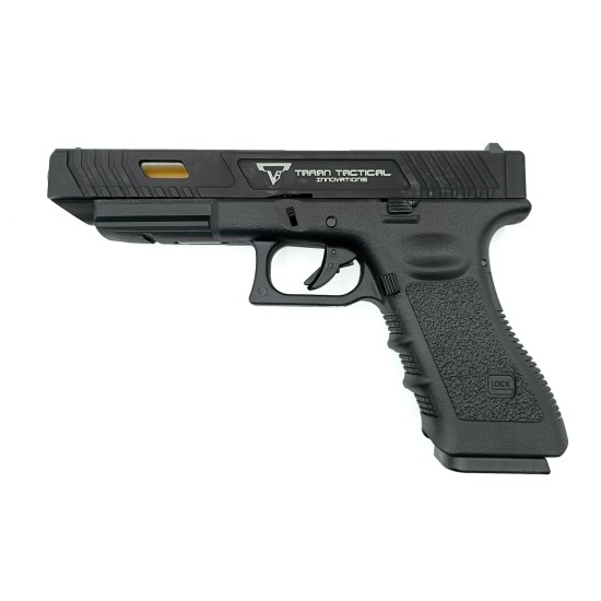 E&C Glock 34 EC-1202 Gas Blowback Pistol - Gold