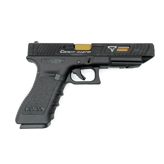 E&C Glock 34 EC-1202 Gas Blowback Pistol - Gold