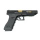 E&C Glock 34 EC-1202 Gas Blowback Pistol - Gold