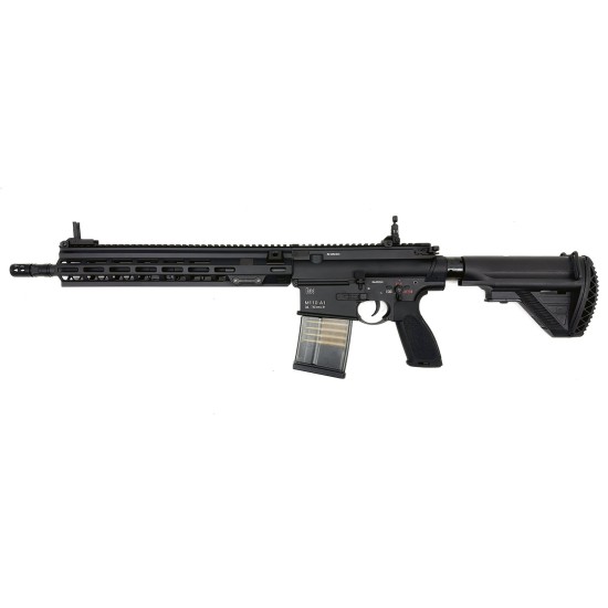 E&C M110A1 HK417 AEG DMR Rifle w/ Kestrel V2 ETU - BK