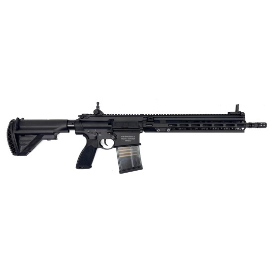 E&C M110A1 HK417 AEG DMR Rifle w/ Kestrel V2 ETU - BK