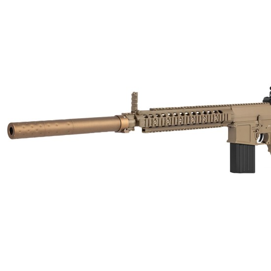 E&C MK110 SR25 AEG DMR Rifle w/ Kestrel V2 ETU - Suppressor Edition