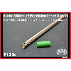 FALCON EIGHT RIFLING OF PRECISION INNER BARREL FOR MARUI AEG 650