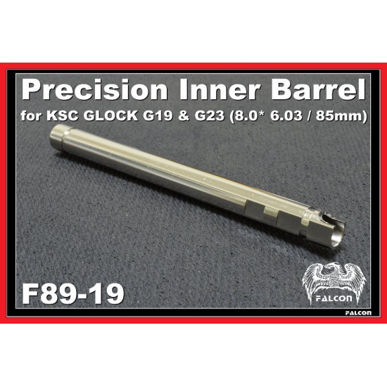 FALCON PRECISION INNER BARREL FOR KSC GLOCK G19&G23 6.03 / 85MM