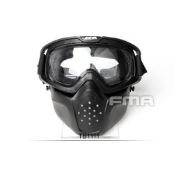 FMA S.A.P Separate Anti Fog Protection Mask - Black