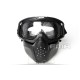 FMA S.A.P Separate Anti Fog Protection Mask - Black