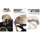 FMA EX Ballistic Style Helmet 3.0 ABS Version - L/XL, Tan