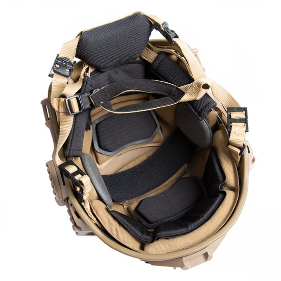 FMA EX Ballistic Style Helmet 3.0 ABS Version - L/XL, Tan